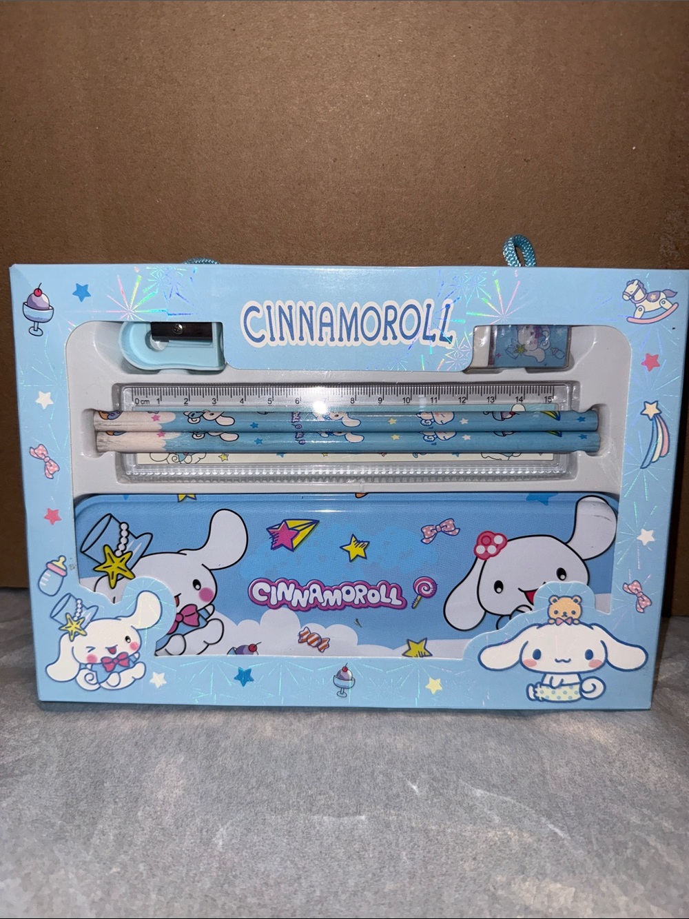 Cinnamoroll Blue Kids Stationery Set